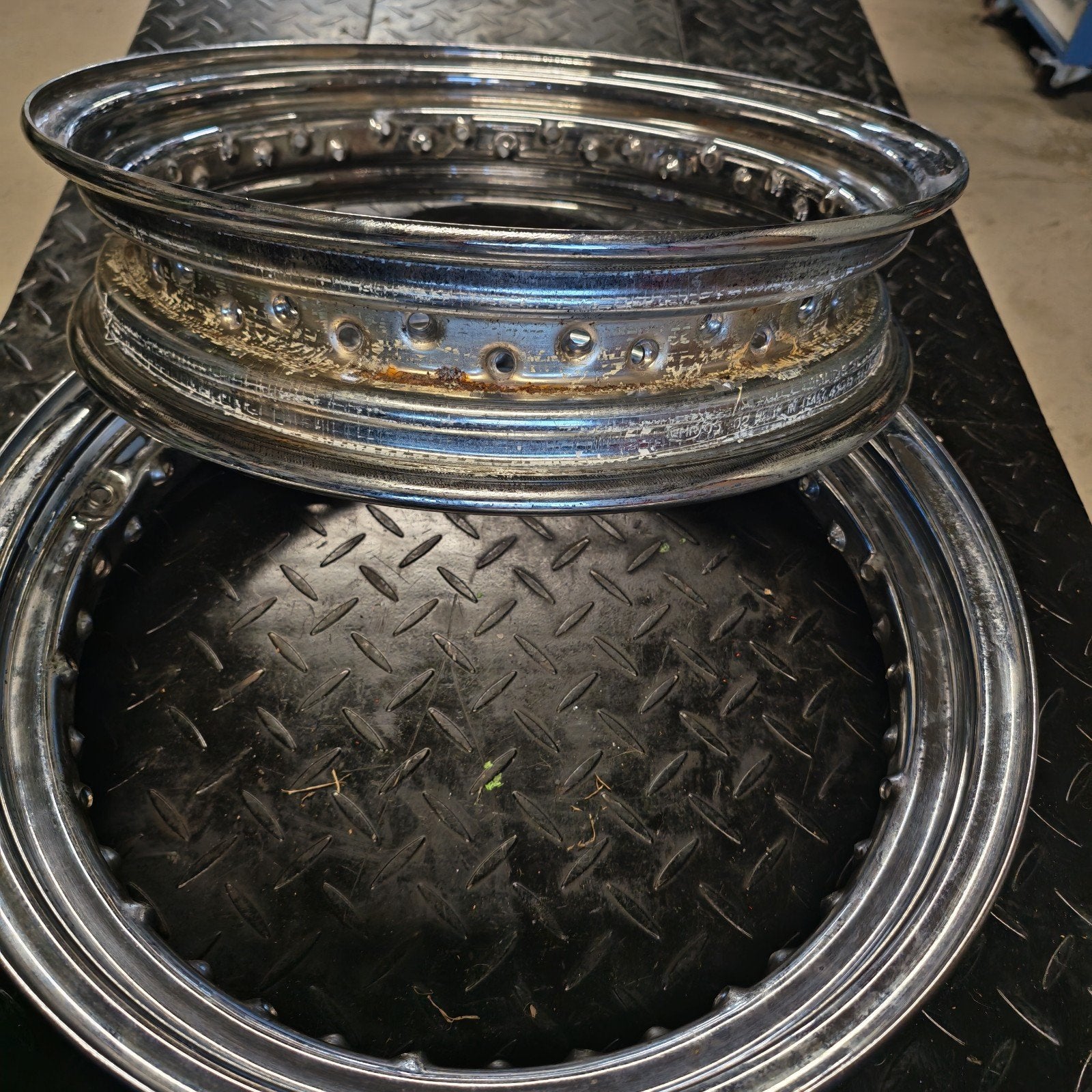 16 velgen, Motoren, Ophalen of Verzenden, Gebruikt