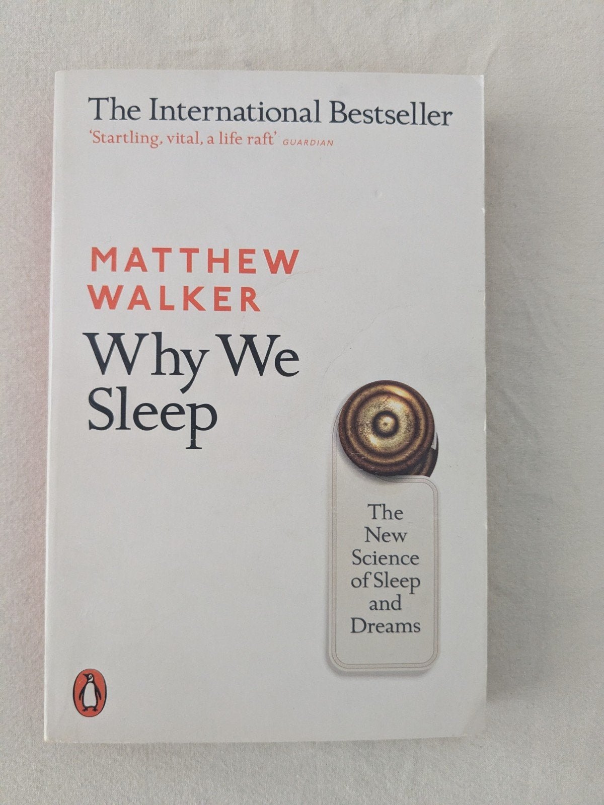 Why We Sleep - Matthew Walker (Engels), Boeken, Ophalen of Verzenden, Zo goed als nieuw, Matthew Walker, Natuurwetenschap