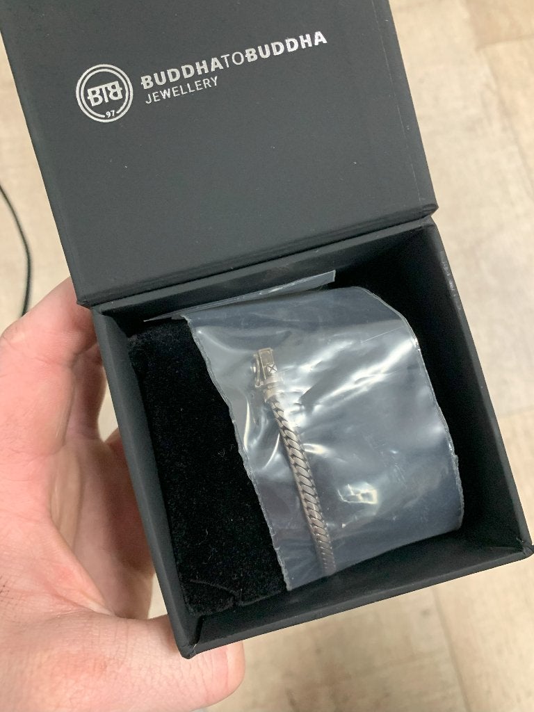 Buddha to Buddha - Ben Mini Bracelet Silver - J101 D, Ophalen, Zo goed als nieuw, Zilver, Zilver