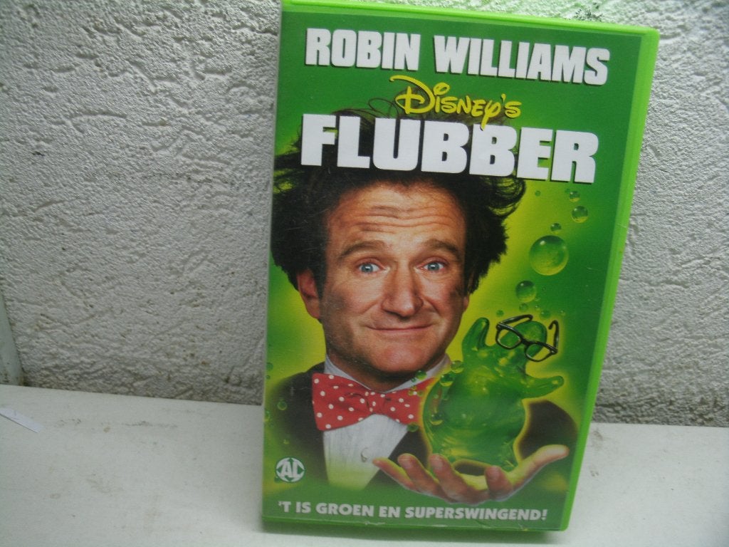 vhs 136a flubber, Alle leeftijden, Ophalen of Verzenden, Zo goed als nieuw, Actie en Avontuur