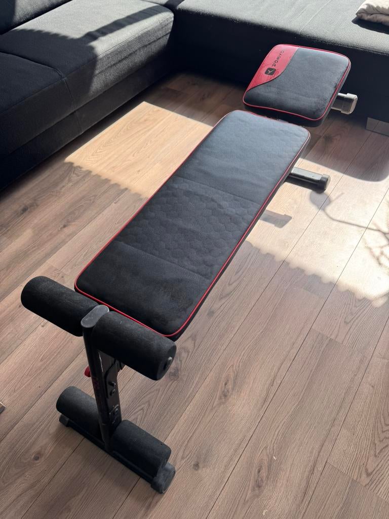 Domyos fitnessbank, Ophalen, Zo goed als nieuw, Armen, Fitnessbank