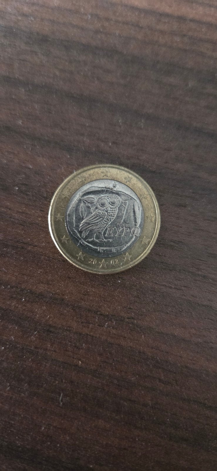1 euromunt Griekenland 2002, Postzegels en Munten, Munten | Europa | Euromunten, Ophalen of Verzenden, Griekenland, 2 euro