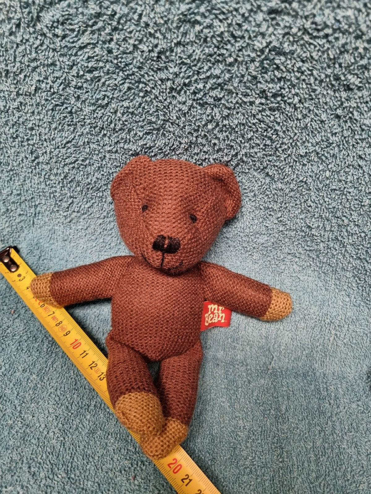 Mr bean beer kleine model knuffel nr 13, Ophalen of Verzenden, Beer