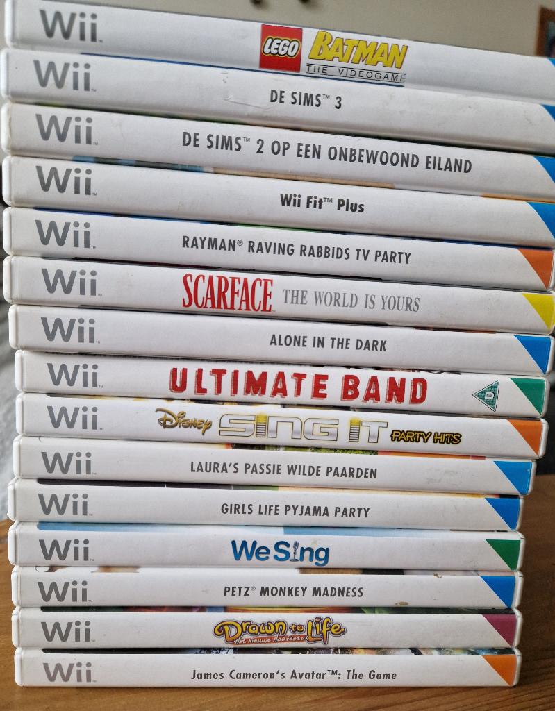 12 Nintendo Wii spellen à € 7,50  * a, Spelcomputers en Games, Overige genres, 1 speler, Ophalen of Verzenden, Zo goed als nieuw