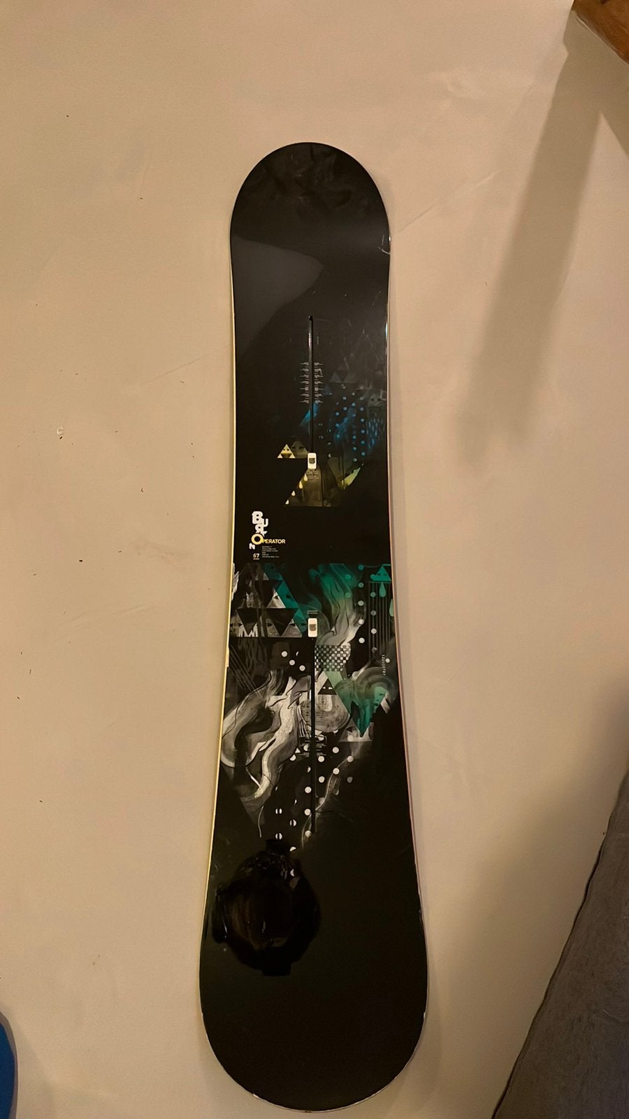 Burton operator snowboard 157cm, Ophalen, Zo goed als nieuw, Board