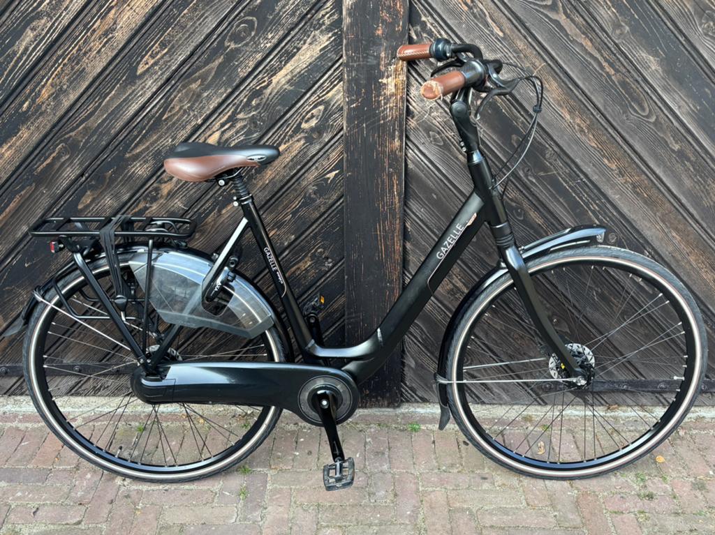 Prachtige Gazelle orange C8 dames stadsfiets D57 handrem 8v, Ophalen, Zo goed als nieuw, Gazelle