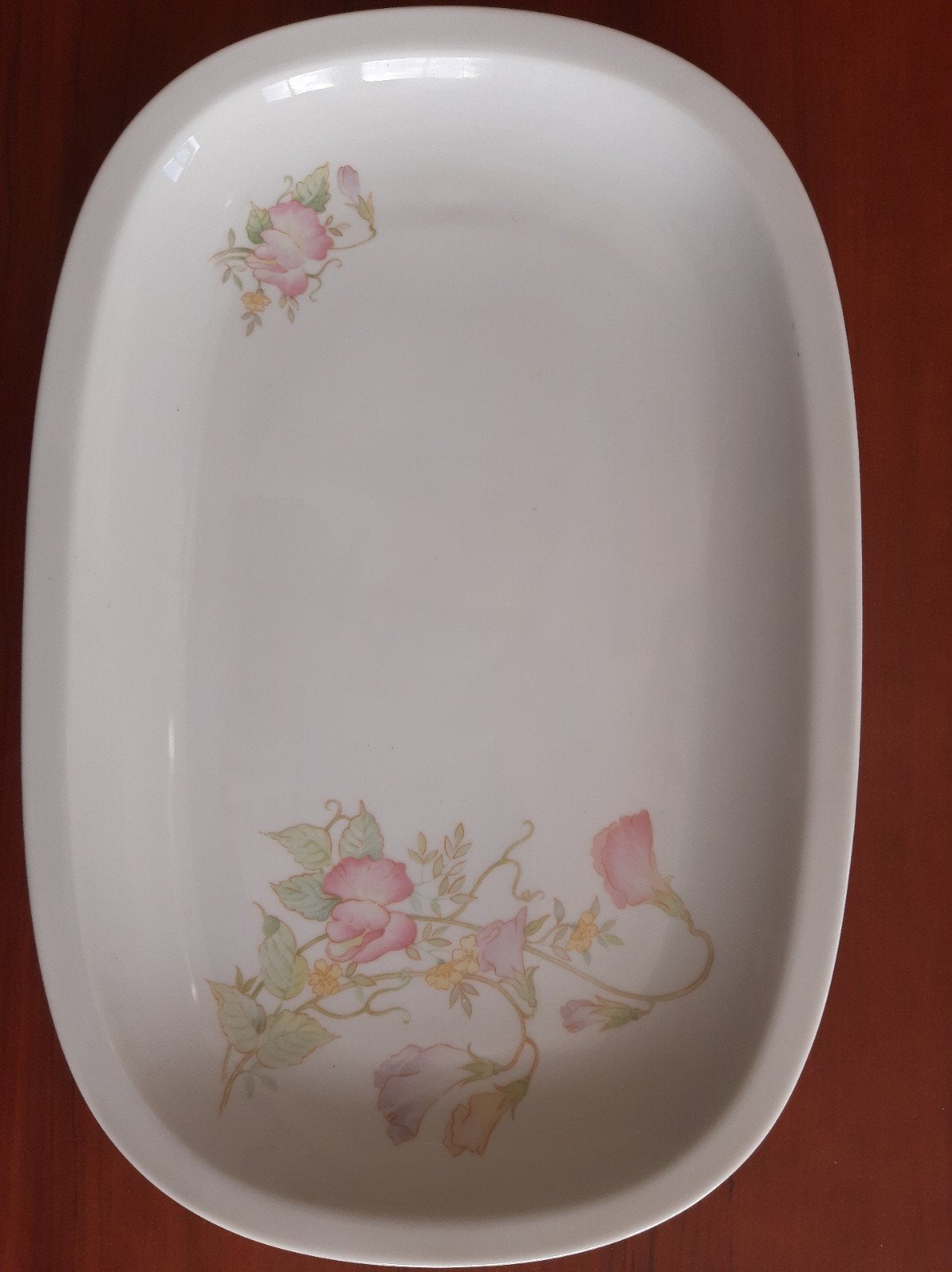 Ovale serveerschaal Royal Porcelain met bloemmotief, Ophalen of Verzenden