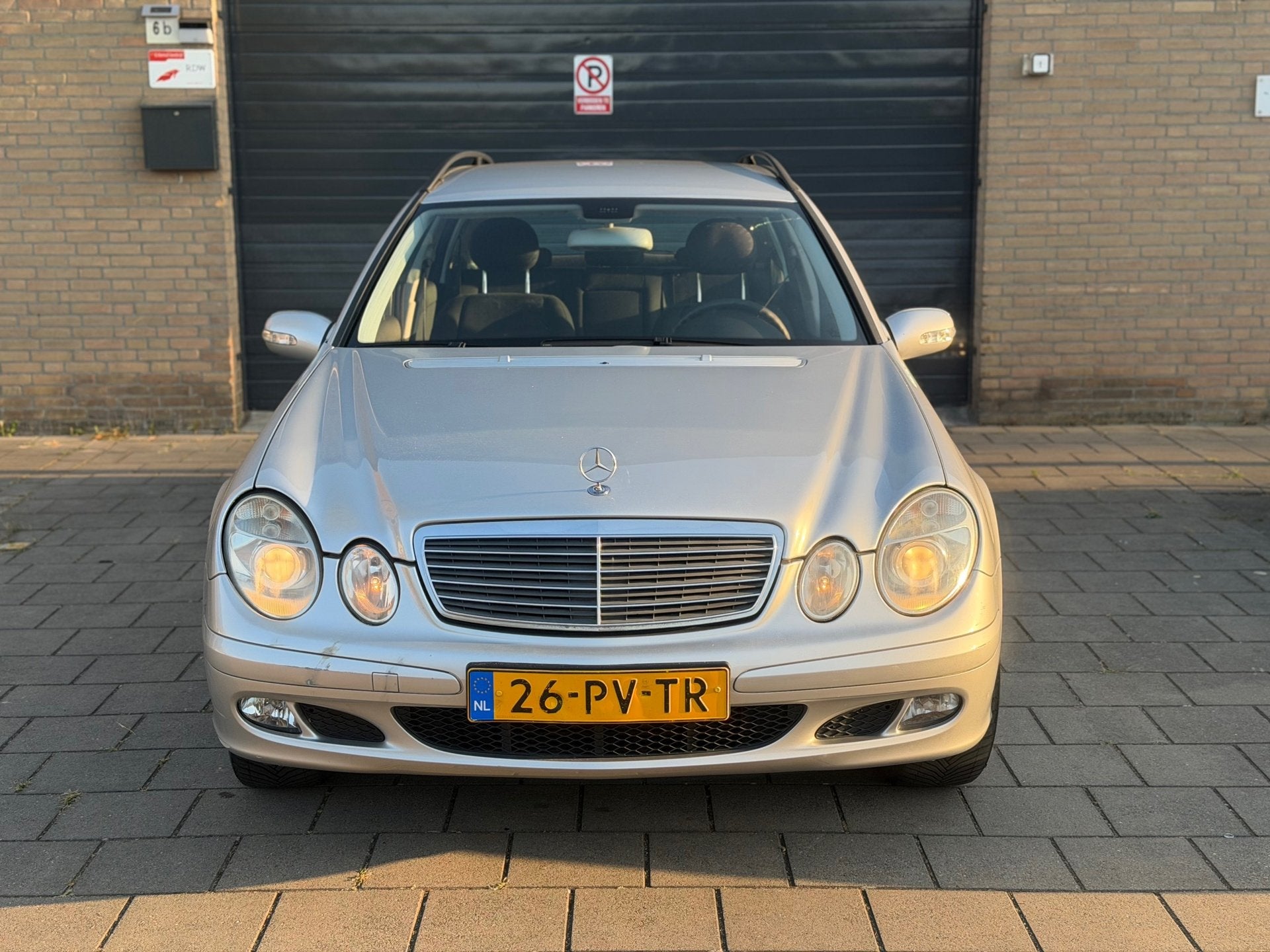 Mercedes-Benz E-klasse Combi 200 K. Classic Apk Airco, Auto's, Gebruikt, 4 cilinders, 163 pk, Handgeschakeld