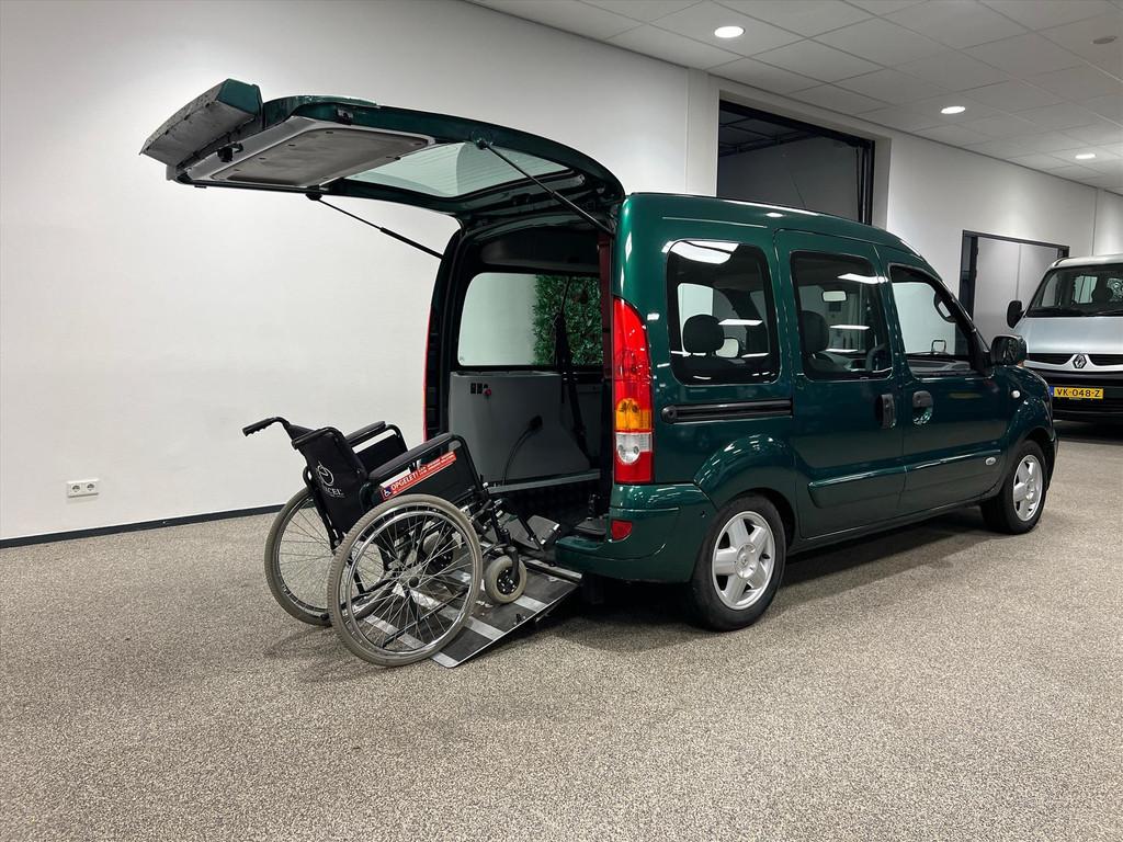 Renault Kangoo Rolstoelauto Automaat, Gebruikt, Zwart, 49 €/maand, Origineel Nederlands