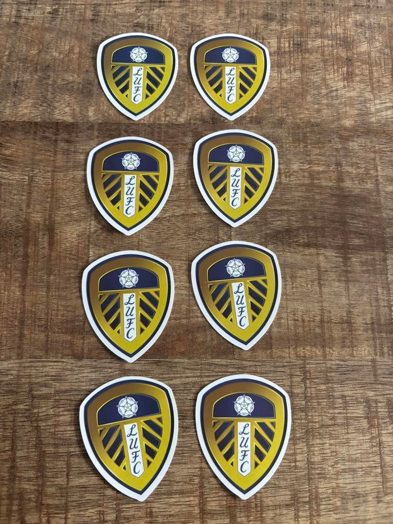 Leeds United stickers, Ophalen of Verzenden, Nieuw, Buitenlandse clubs, Poster, Plaatje of Sticker