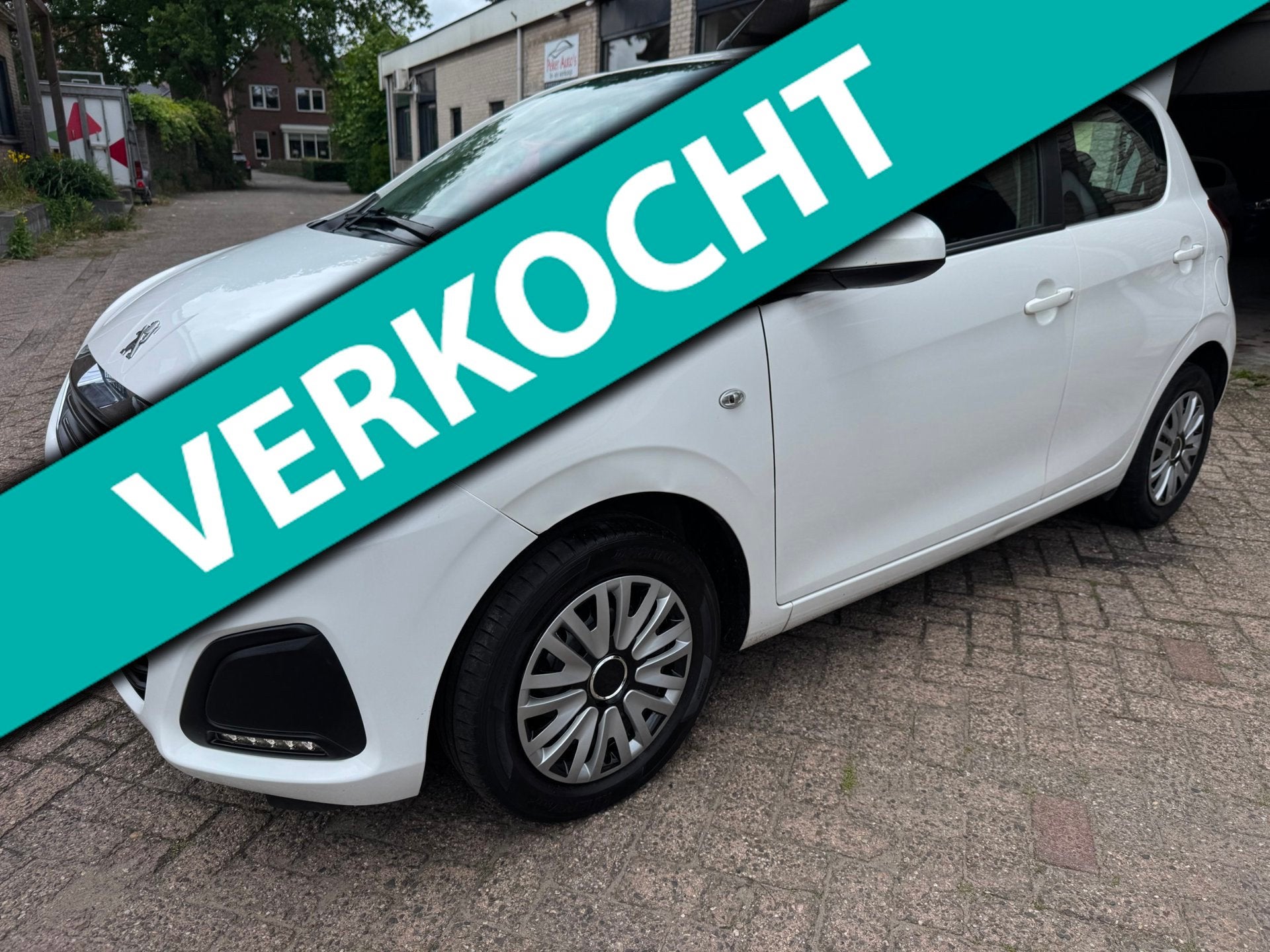 Peugeot 108 1.0 e-VTi Active AIRCO LED ORG 83165 KM NAP O.H, Voorwielaandrijving, Gebruikt, Euro 6, 4 stoelen