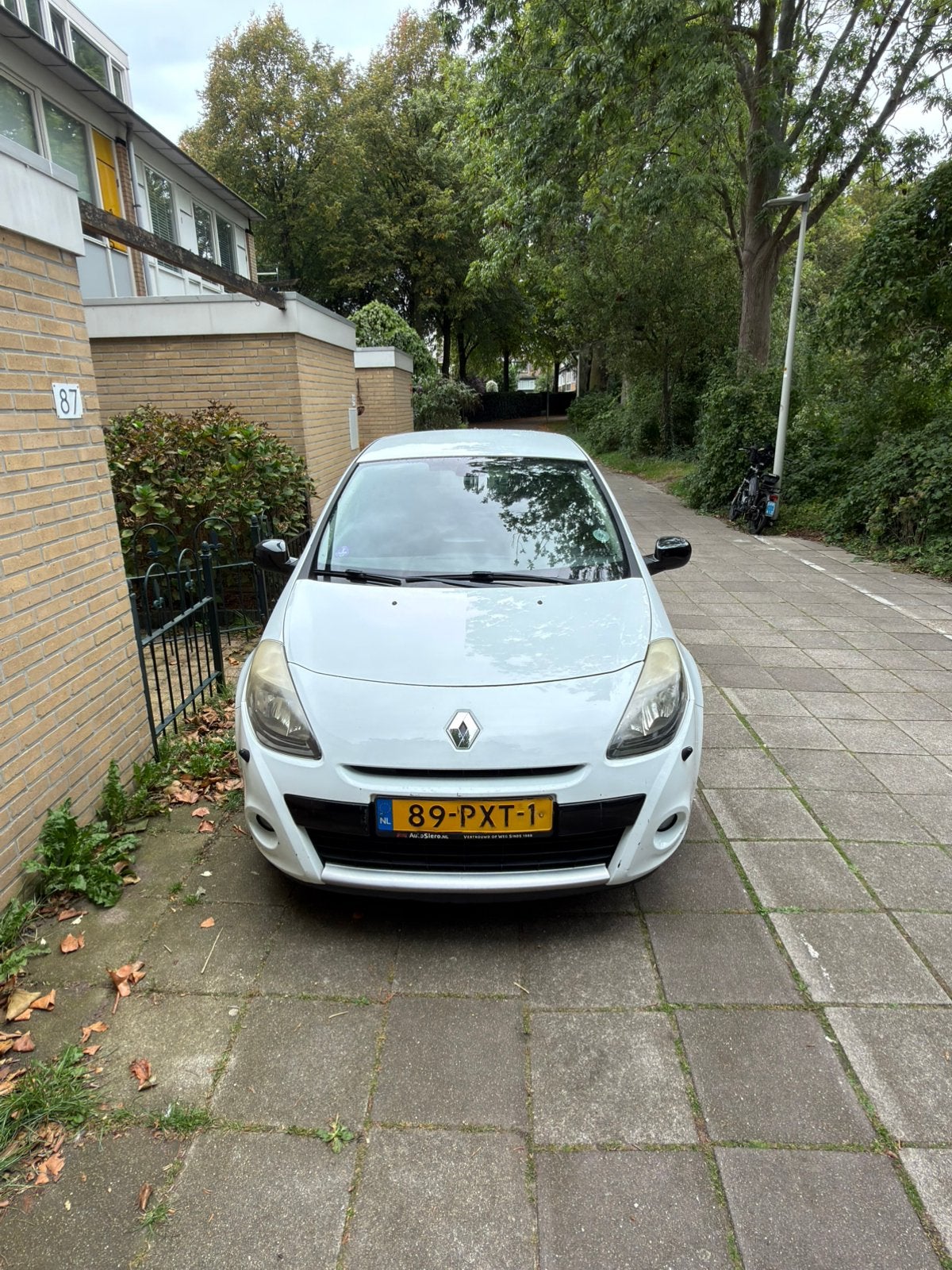 Renault Clio 1.2 TCE 3-DRS 2011 Wit, Voorwielaandrijving, 535 kg, 4 cilinders, Origineel Nederlands