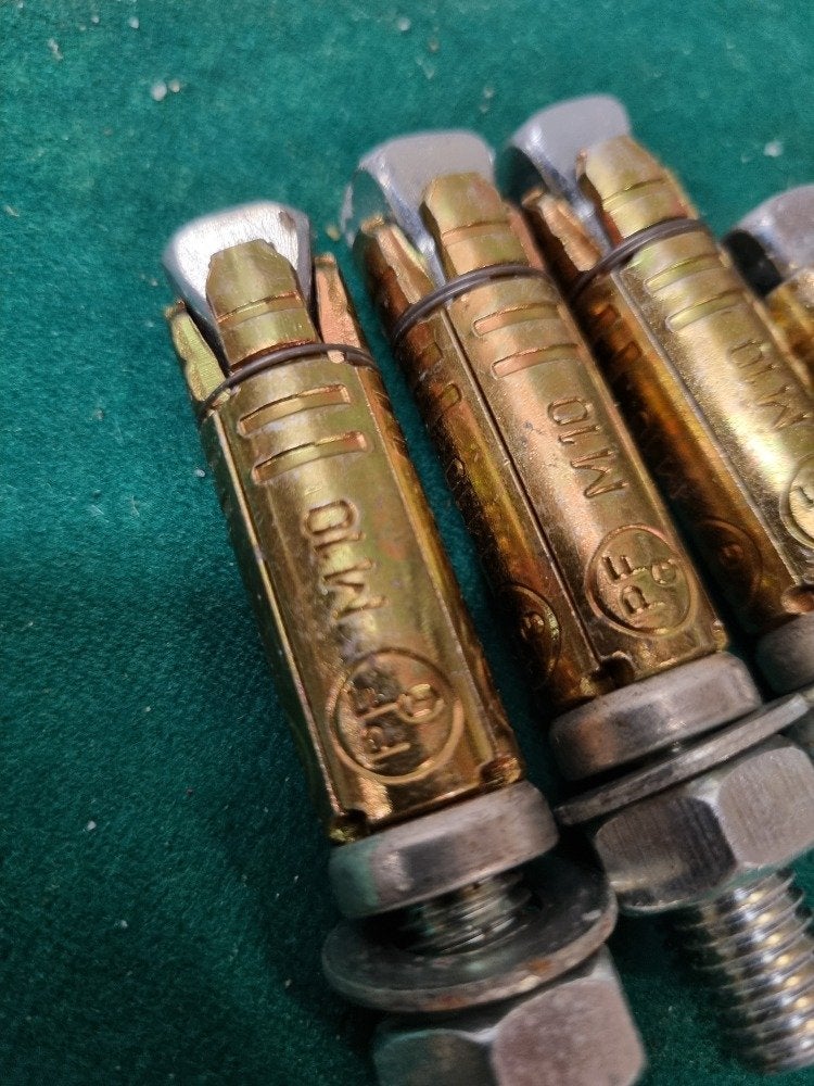 keilbouten M 10 6 stuks, Ophalen of Verzenden, 'T Olde Gre-j, Info@toldegrej.nl, Endepoelstraat 20f Didam