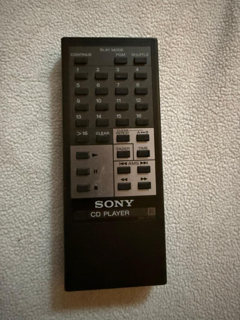 Sony afstandsbediening RM-D170, Verzenden, Gebruikt
