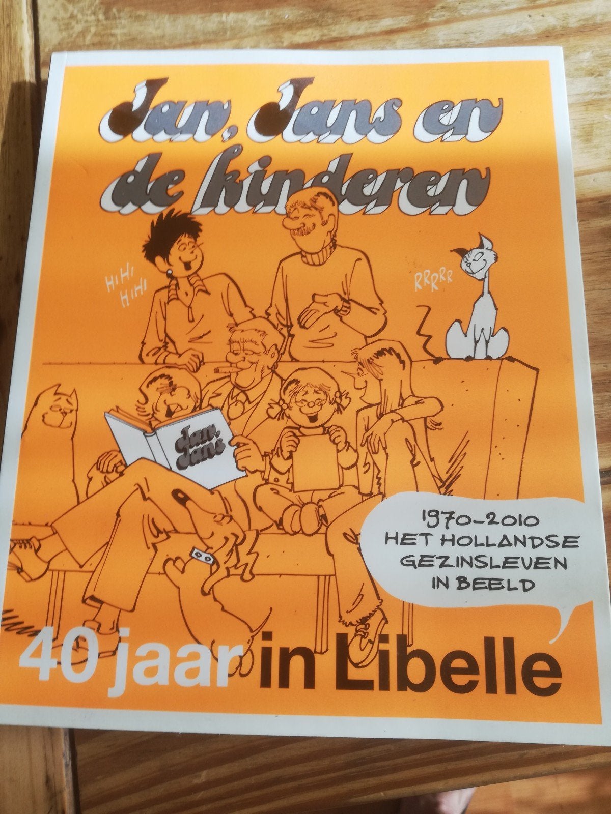 Jan Jans en de kinderen 40 jaar in Libelle, Eén stripboek, Ophalen of Verzenden, Zo goed als nieuw, Jan Kruis