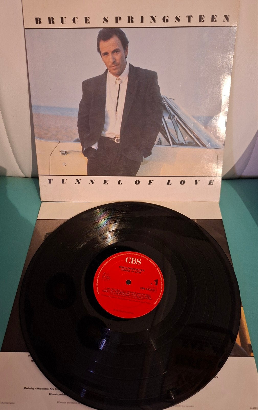 Bruce Springsteen - Tunnel of Love LP (1987), Overige formaten, 1980 - 1989, Ophalen of Verzenden, Zo goed als nieuw