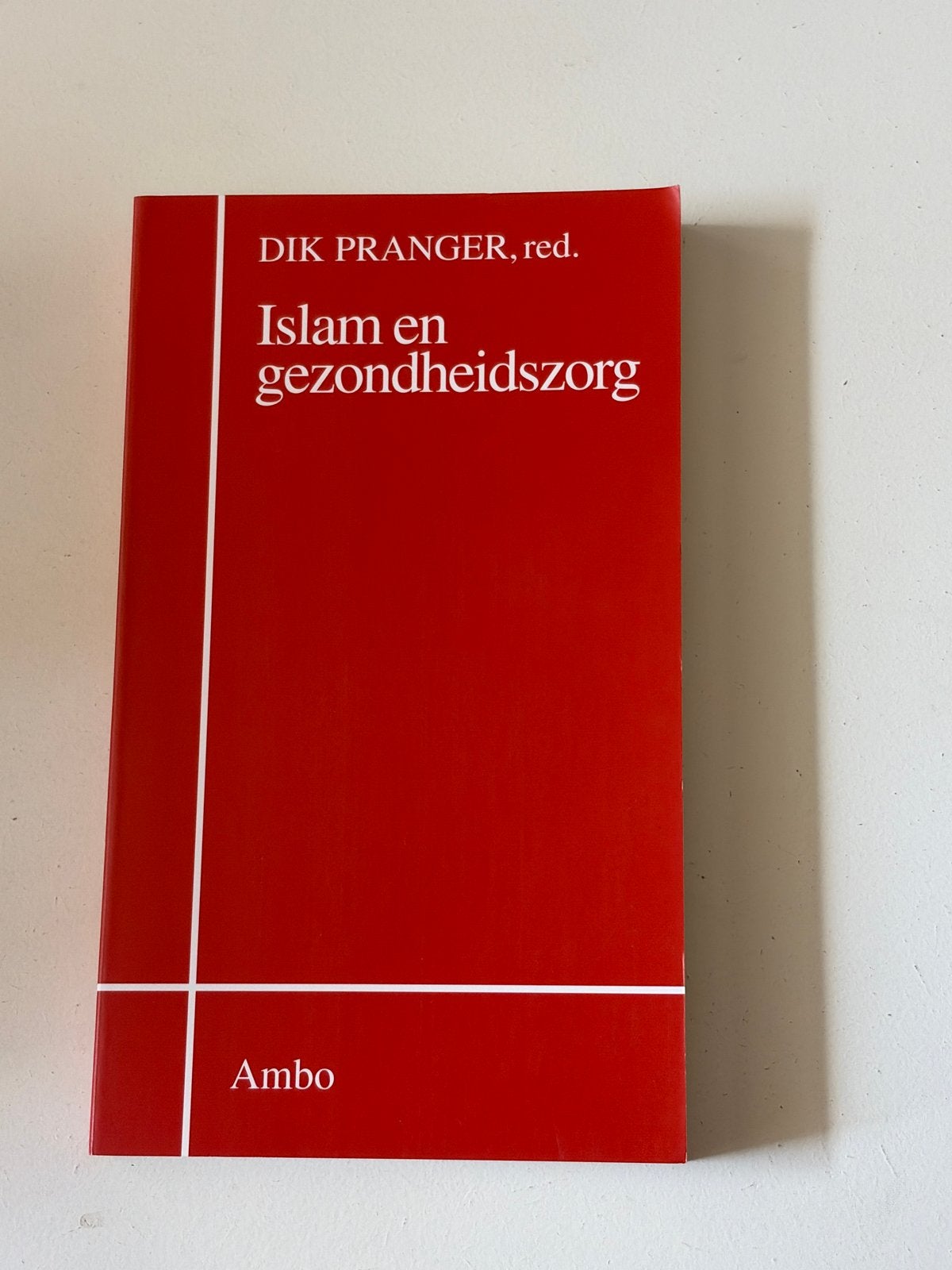 Islam en gezondheidszorg - Dik Pranger (red.), Ophalen of Verzenden, Gelezen, Gezondheid en Conditie