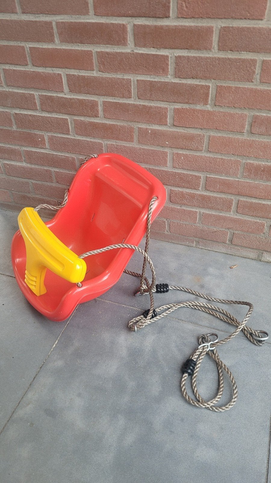 Baby schommel in nette staat, Ophalen, Rugleuning, Gebruikt, Kunststof