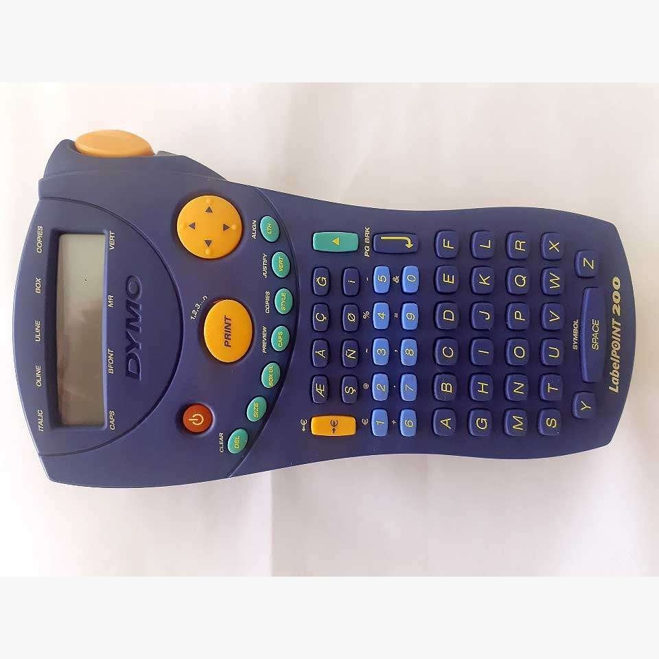 Dymo 'LabelPoint 200' labelprinter ZGAN (zonder adapter). c5, Ophalen of Verzenden, Zo goed als nieuw, Qwerty, Tape-label