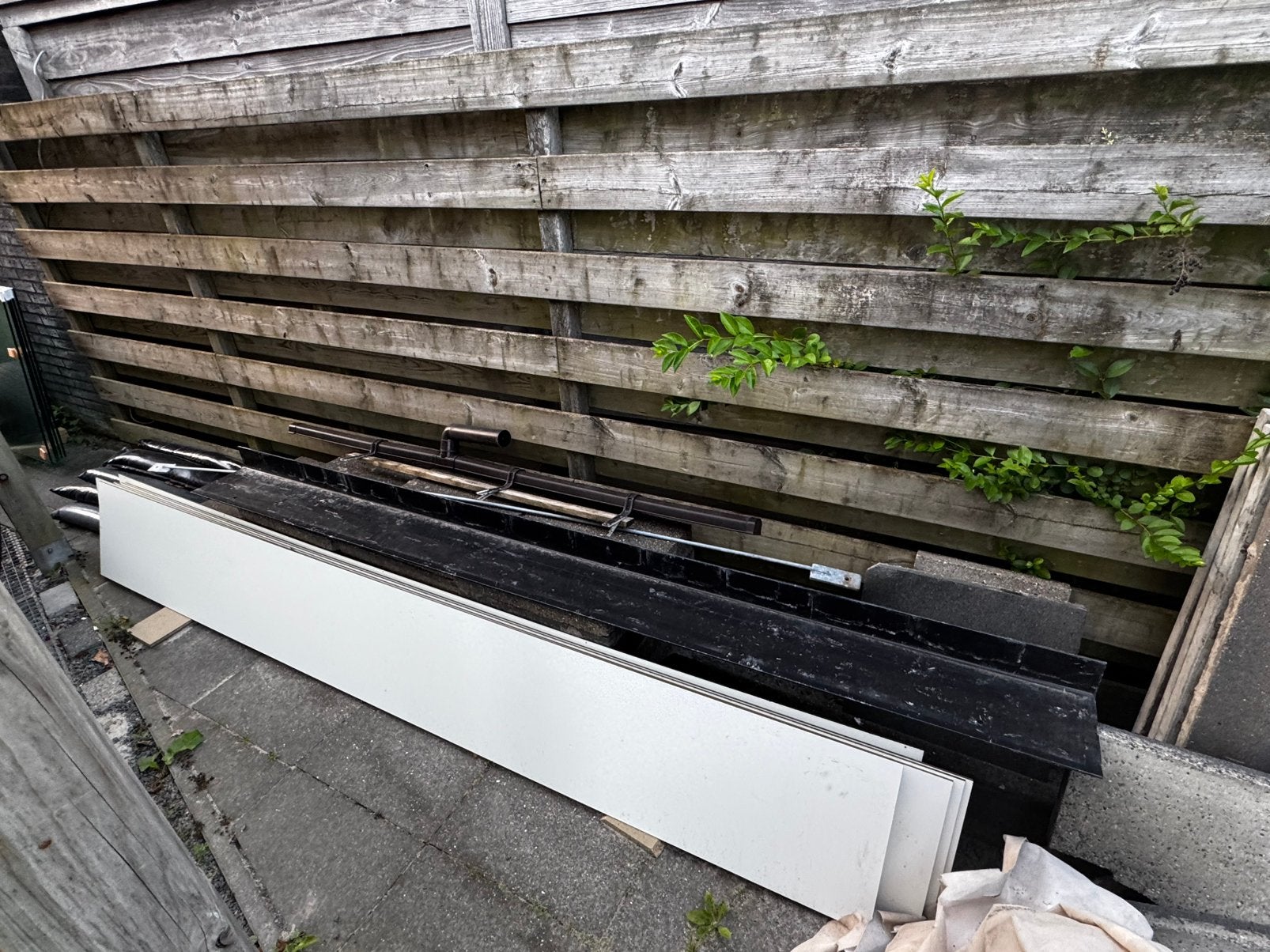 Stalen latei gepoedercoat 2,7 meter 200x90, Doe-het-zelf en Verbouw, Ophalen, Zo goed als nieuw