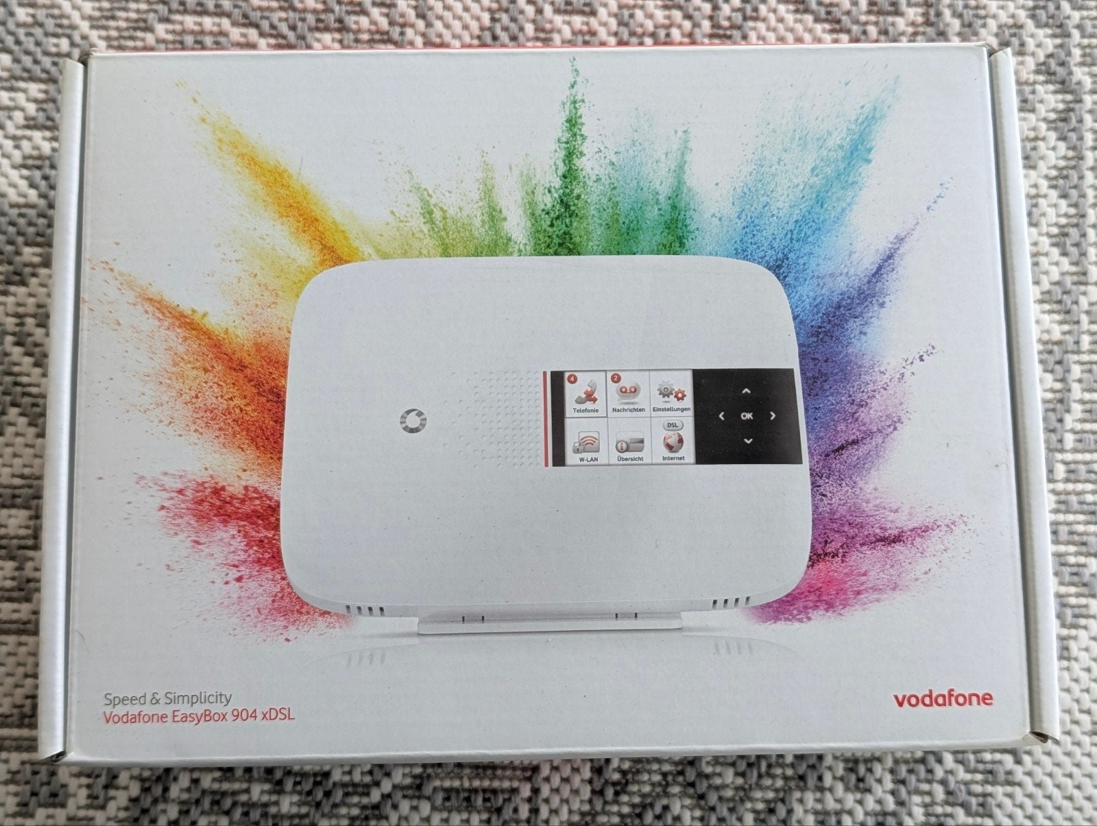 Vodafone EasyBox 904 xDSL Router met modem, Verzenden, Zo goed als nieuw, Router met modem, Vodafone