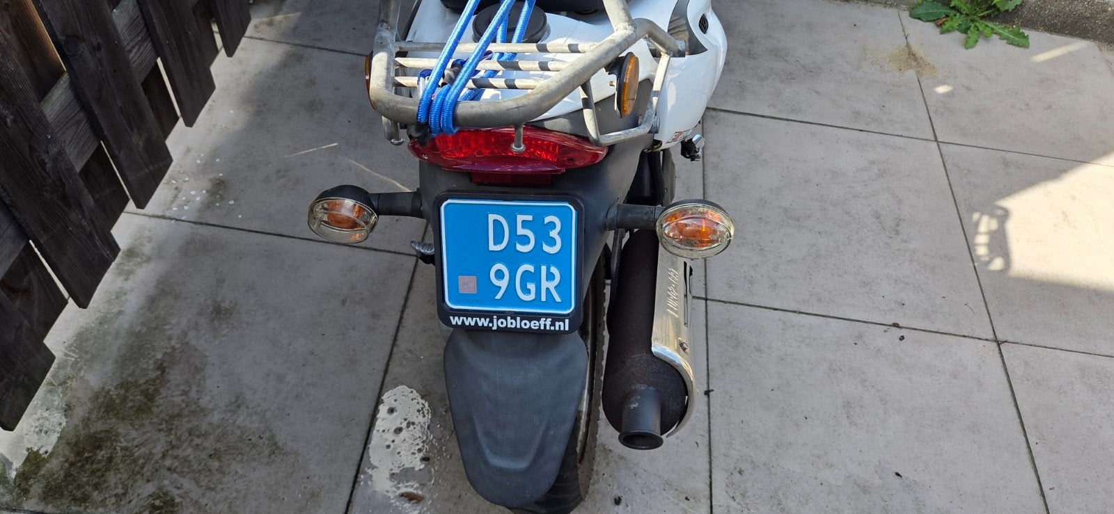 Generic Cracker Scooter met blauw kenteken, Fietsen en Brommers, Gebruikt, Benzine, Ophalen, Overige merken