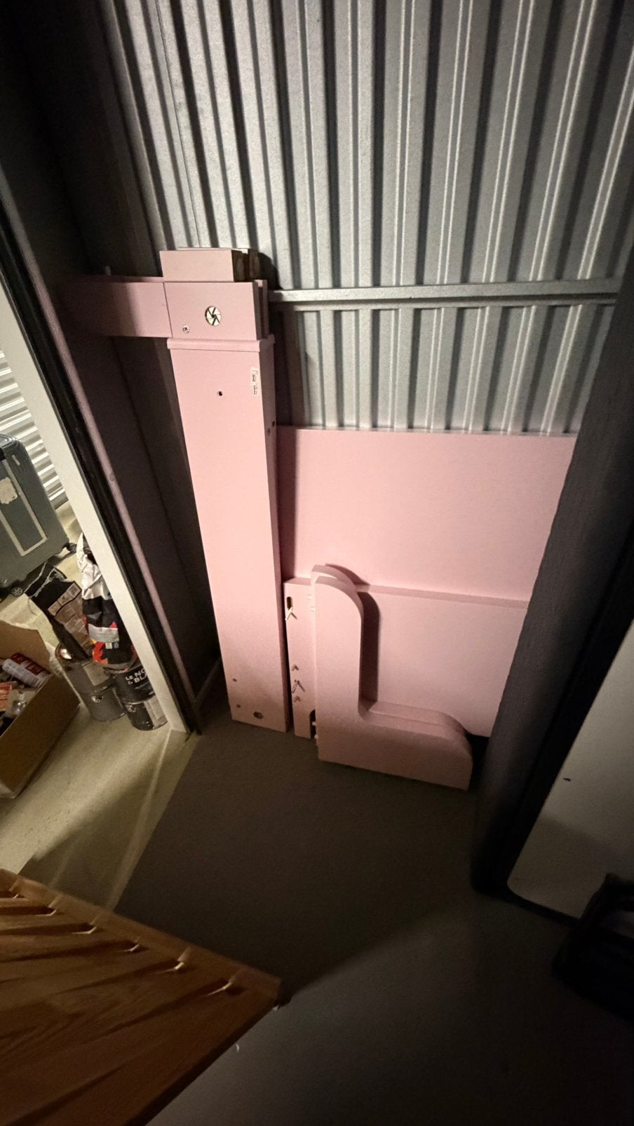 Roze ikea kinderbed, Ophalen, Hoogslaper, Eenpersoons, Minder dan 160 cm