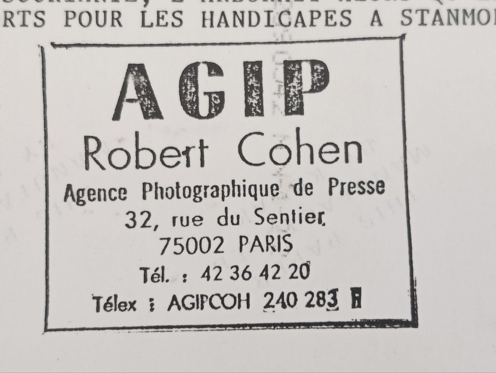 Robert Cohen AGIP 1990 foto Prinses Princess Diana Lady Di, Verzamelen, Ophalen of Verzenden, 1980 tot heden, Zo goed als nieuw