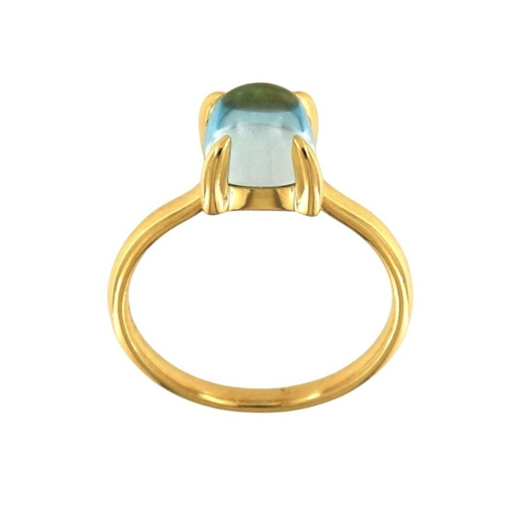 Prachtige Tiffany & Co. Paloma Picasso Ring 18 K, Blauw, Ophalen of Verzenden, Zo goed als nieuw, Dame