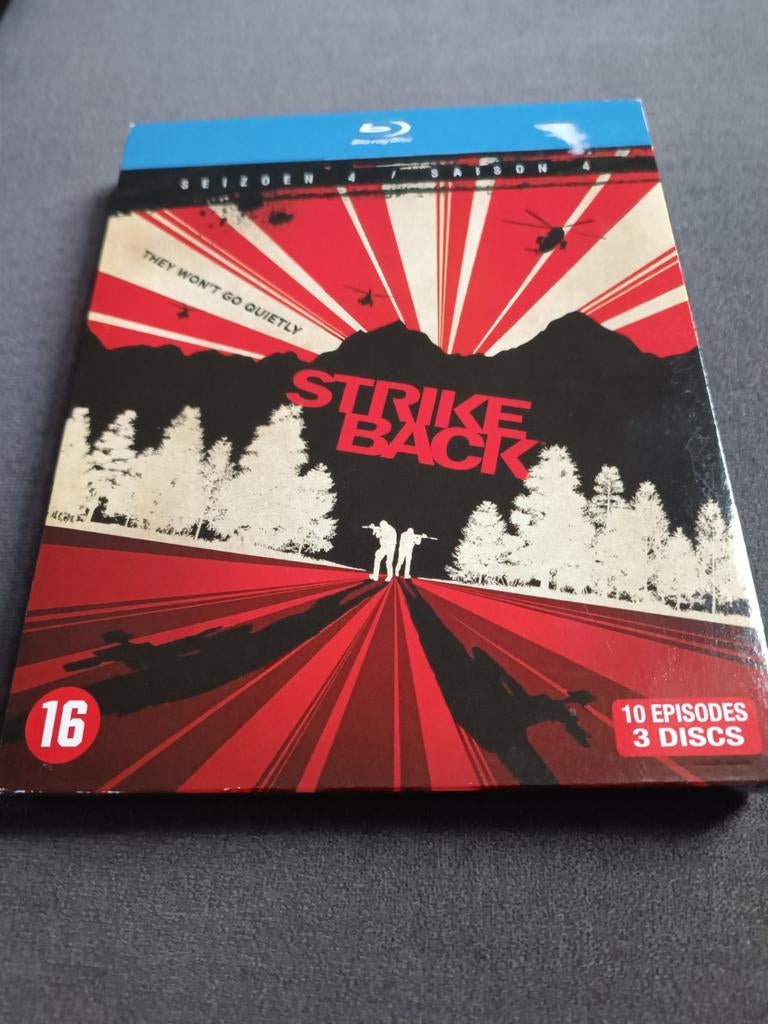 Strike back seizoen 4 - bluray, Cd's en Dvd's, Ophalen of Verzenden, Zo goed als nieuw, Tv en Series