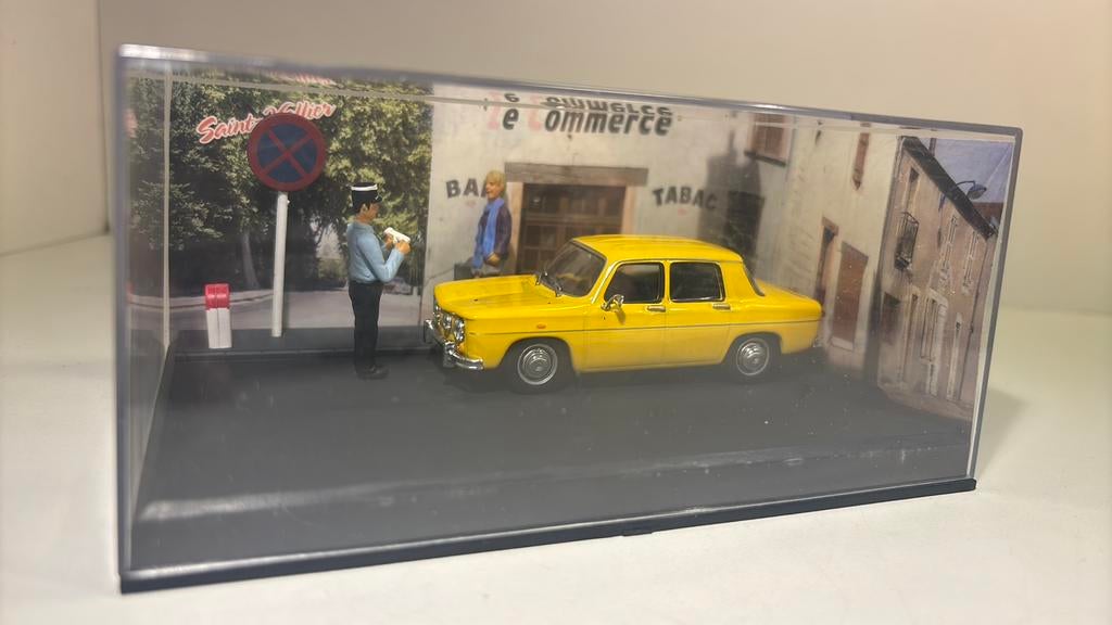Renault 8s atlas 1.43, Hobby en Vrije tijd, Modelauto's | 1:43, Overige merken, Auto, Ophalen of Verzenden, A