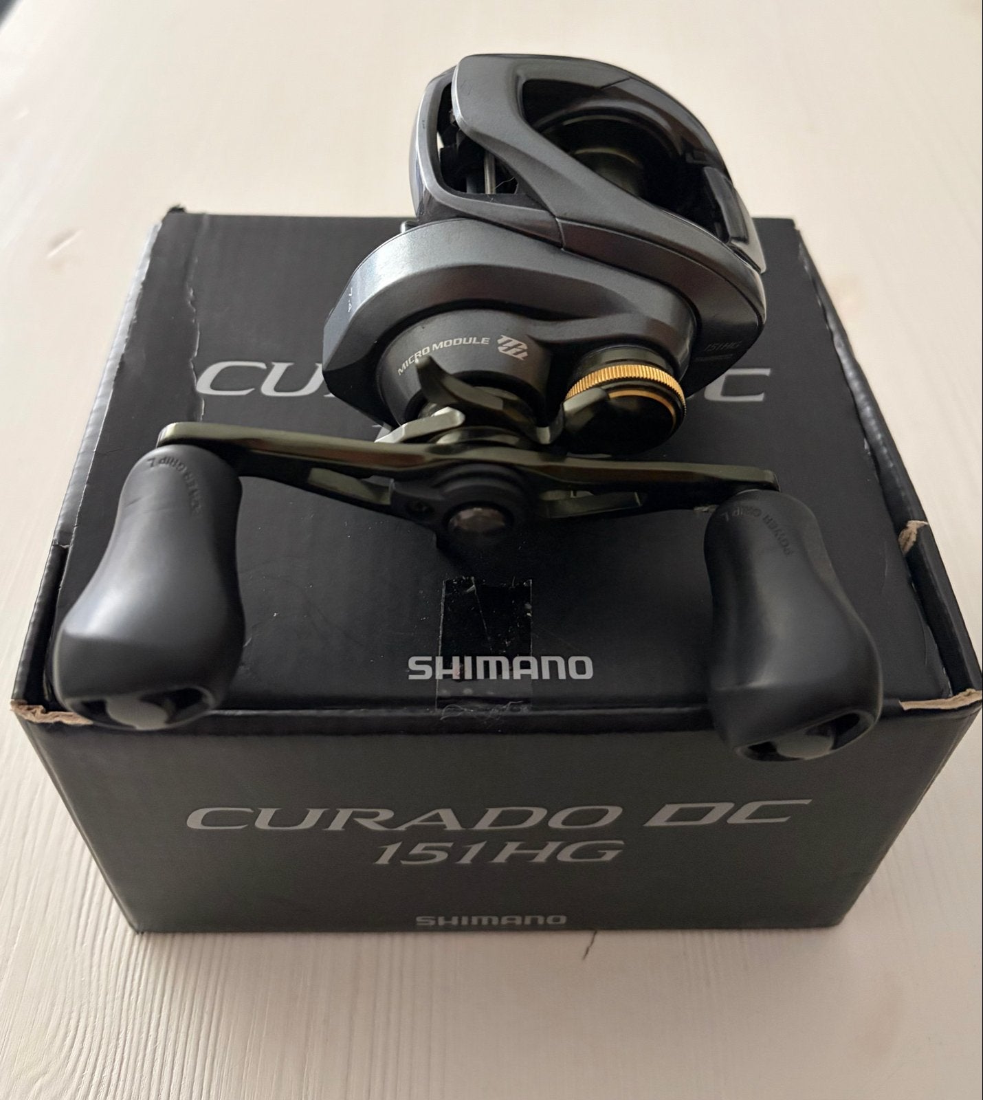 Shimano Curado DC 151HG Baitcaster Reel - Zo goed als nieuw, Ophalen of Verzenden, Zo goed als nieuw, Molen