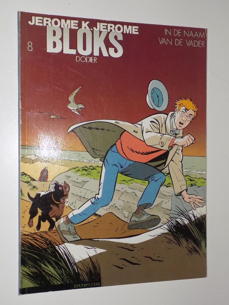 Jerome K.Jerome Bloks - 08_In de naam van de vader, Eén stripboek, Ophalen of Verzenden, Zo goed als nieuw, Dodier