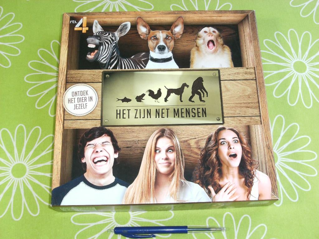 Het zijn net mensen - bordspel - Ontdek het dier in jezelf, Hobby en Vrije tijd, Gezelschapsspellen | Bordspellen, Vijf spelers of meer