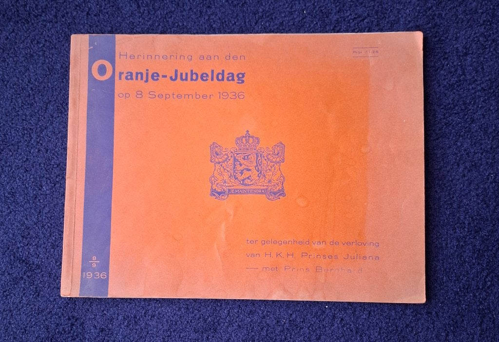 Herinnering 1936 verloving juliana bernhard, Ophalen of Verzenden, Gebruikt, Tijdschrift of Boek