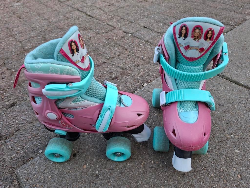 Rolschaatsen roze, maat 30 - 33 verstelbaar, Ophalen, Verstelbaar