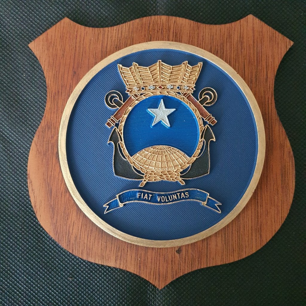 Wapenschildje Poolster, Verzenden, Marine, Nederland, Embleem of Badge