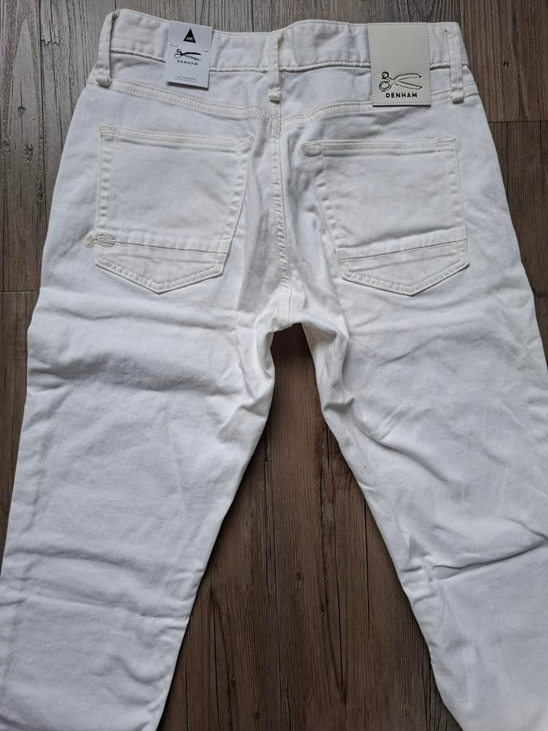 DENHAM Razor slimfit jeans W31 L34, Wit, Nieuw, W32 (confectie 46) of kleiner, Ophalen of Verzenden