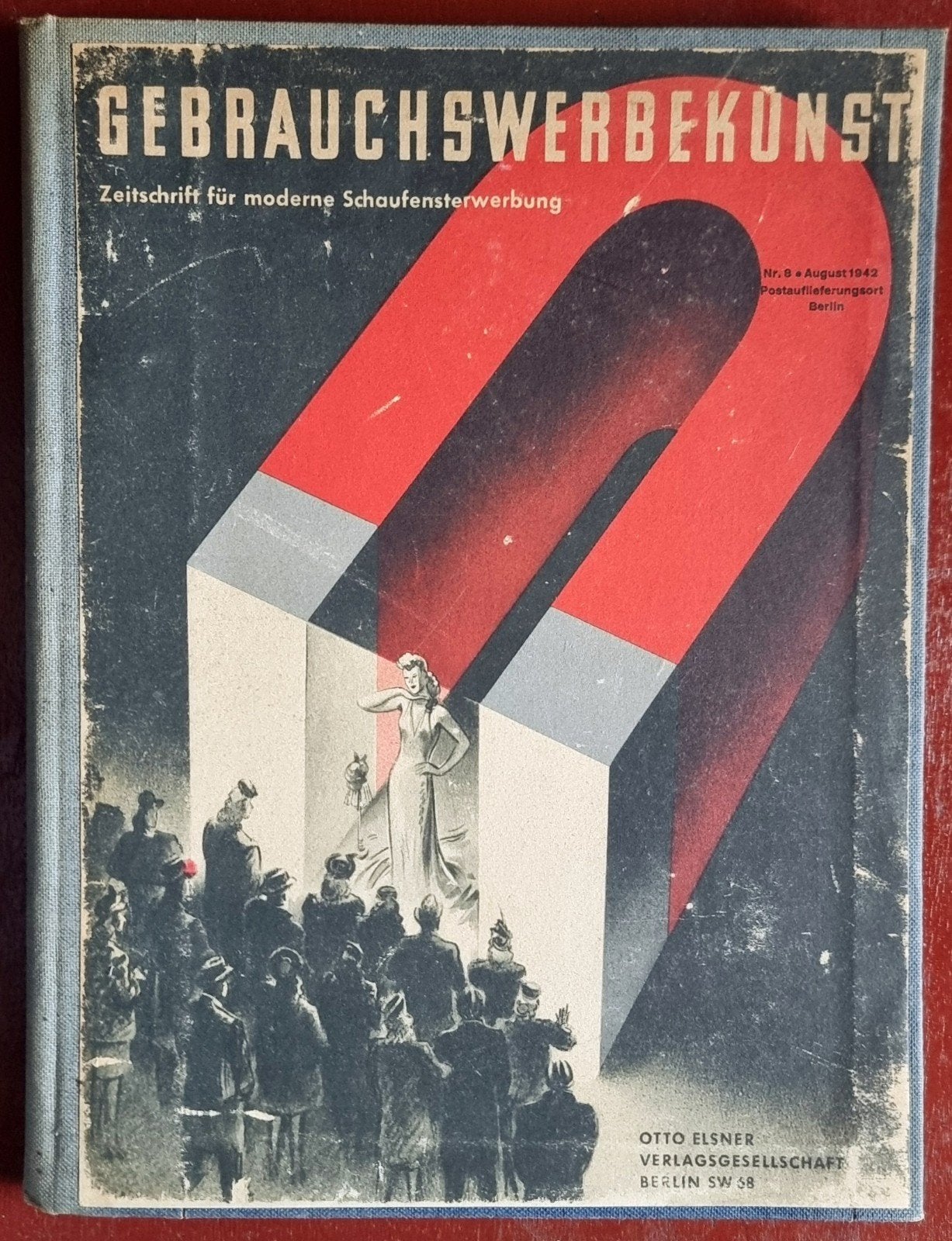 Gebrauchswerbekunst - Zeitschrift jaargang 1942 - gebonden, Antiek en Kunst, Ophalen of Verzenden