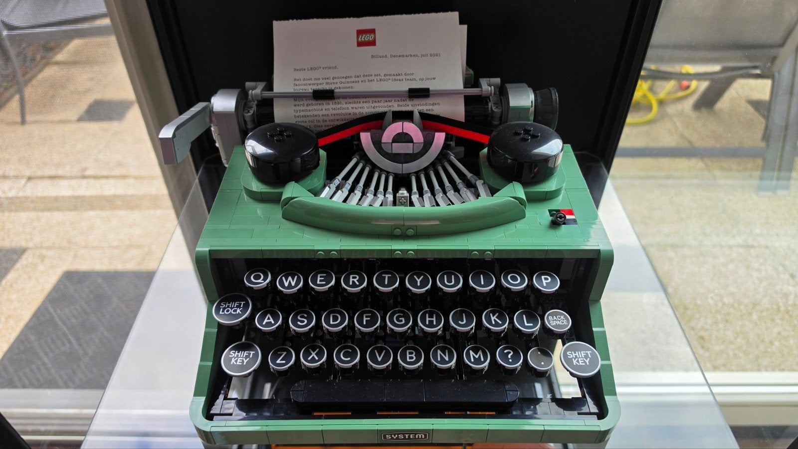 Lego typemachine 21327, Ophalen, Lego, Zo goed als nieuw, Compleet