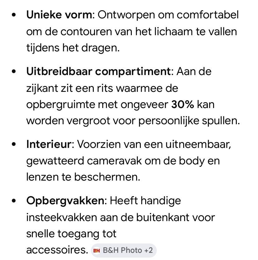 Foto 6 van Camera tas
