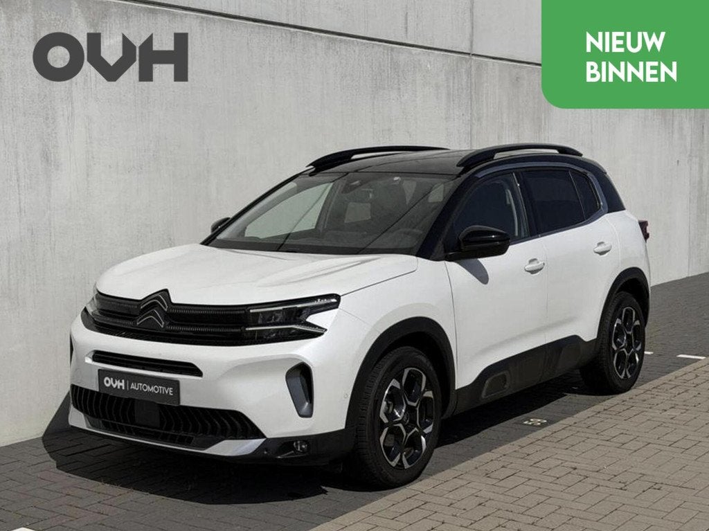 Citroen C5 Aircross 1.2 Shine | automaat | stoelverw | cam, Auto's, Citroën, 15 km/l, 1199 cc, C5 Aircross, Wit
