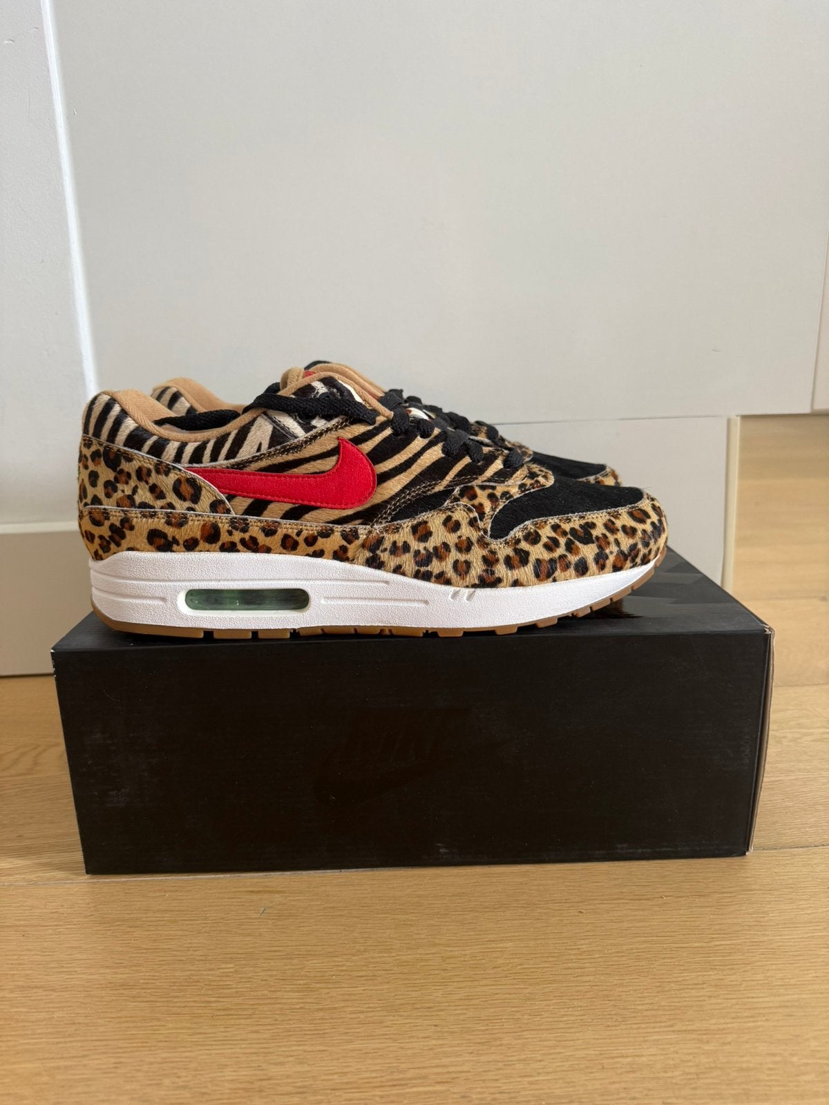 Nike Air Max 1 Atmos Safari, Ophalen, Overige kleuren, Nieuw, Sneakers of Gympen