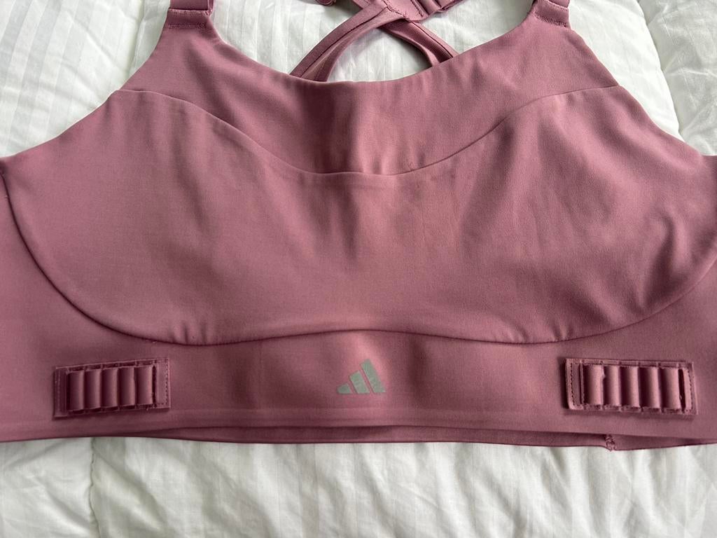Sport BH Adidas rose, Kleding | Dames, Sportkleding, Ophalen of Verzenden, Zo goed als nieuw, Roze, Fitness of Aerobics