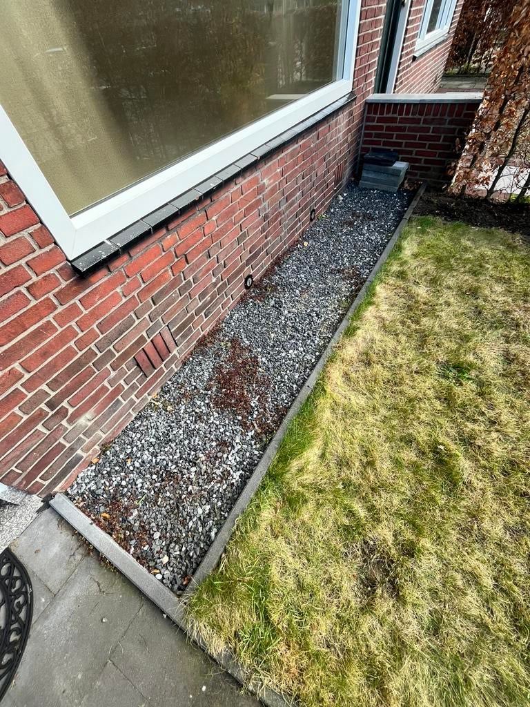 Grindsteentjes gratis ophalen maar wel zelf eruit halen!, Tuin en Terras, Grind, Keien en Split, Ophalen, Gebruikt, Grijs, Grind