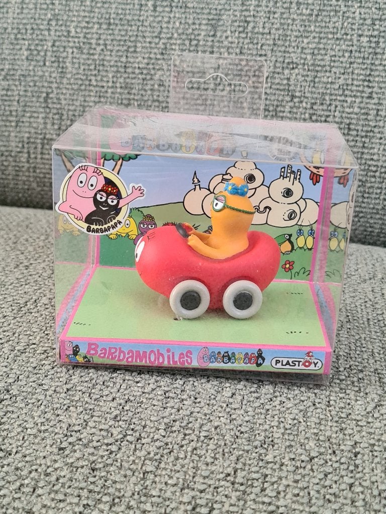 Barbapapa plastoy barbamobiles auto car nieuw in doos rood, Plastoy, Nieuw, Ophalen of Verzenden, Nvt