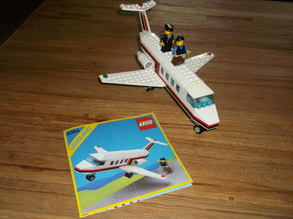 lego 6368 Jet Airliner , Gebruikt, Lego, Ophalen of Verzenden, Complete set