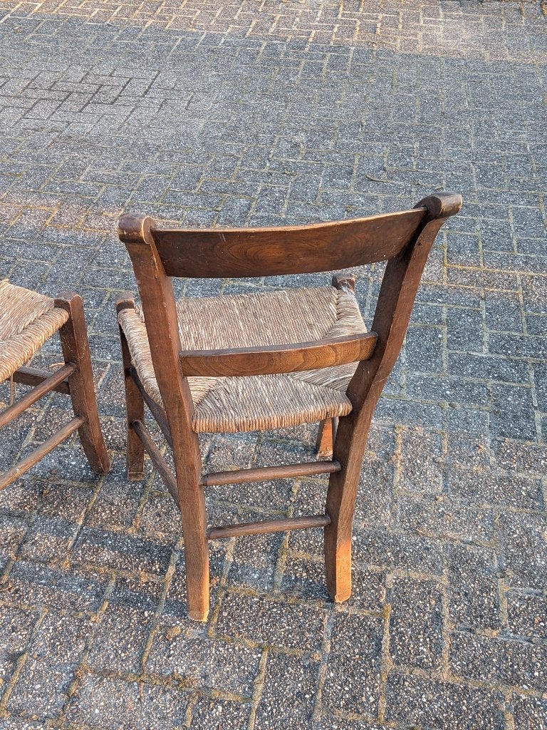 Antieke stoelen, Ophalen, Gebruikt, Twee, Bruin