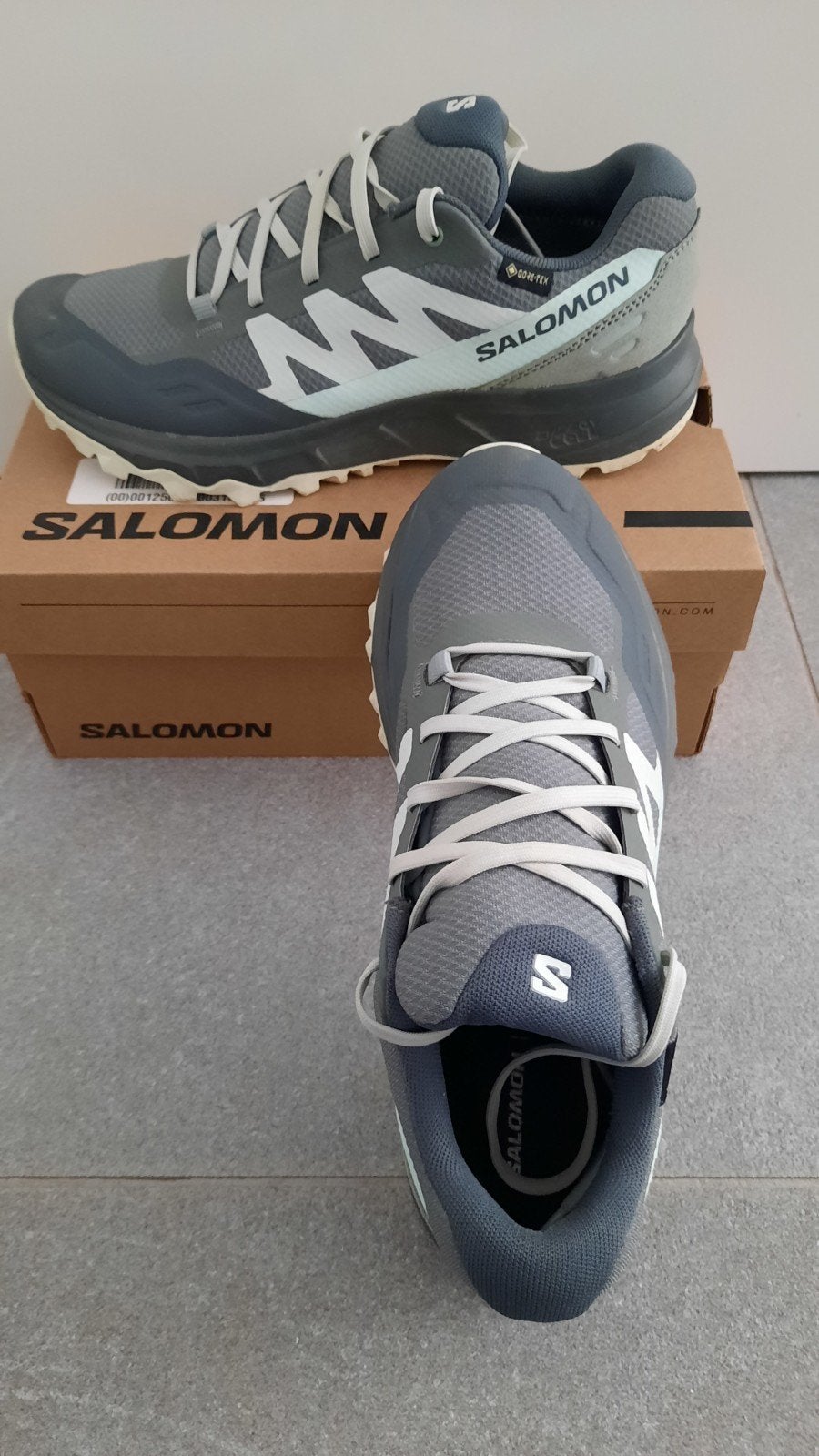 SALOMONS OUTPATH GTX W wandelsneakers waterresistant, mt 38, Salomon, Zo goed als nieuw, Groen, Wandelschoenen