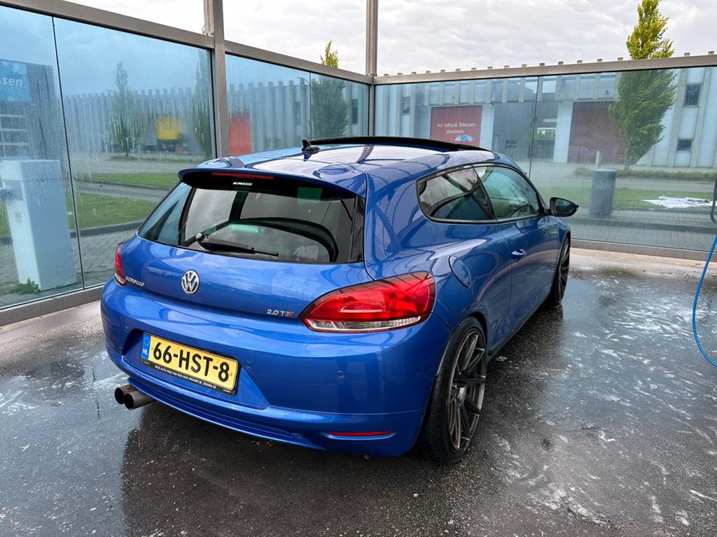 300pk VW Scirocco - 2.0 TSI - vol opties! R, Auto's, Zwart, Blauw, 300 pk, Particulier